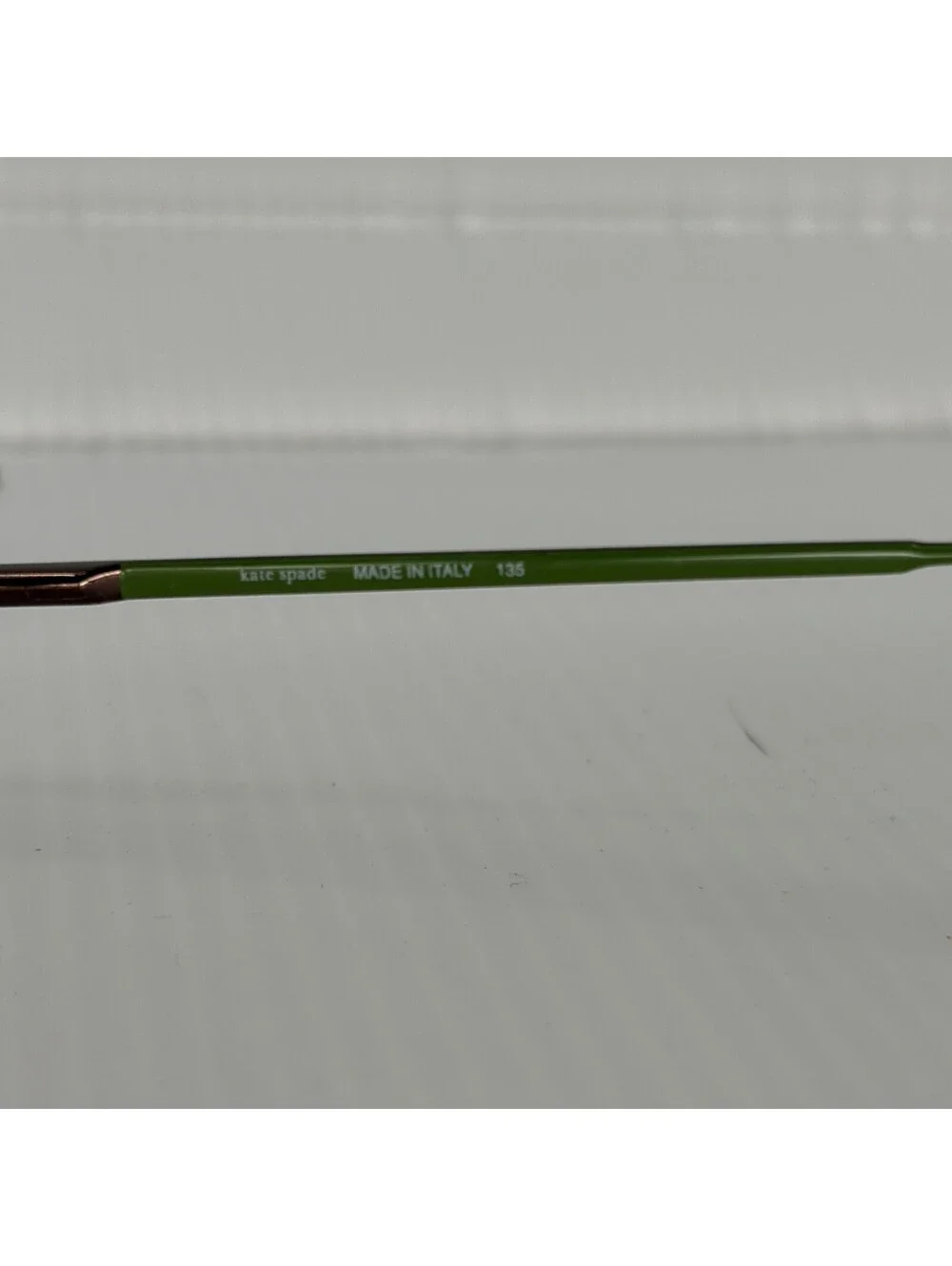 Kate Spade Marcy 0FH5 Green Brown Semi Rimless Frames Only Made In Italy